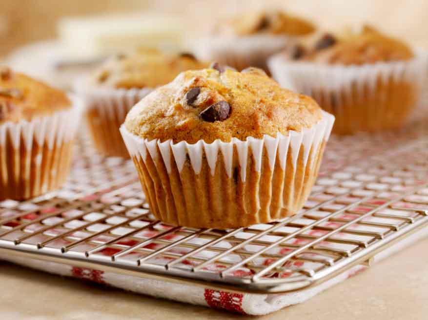 Quicker than a full loaf, these squidgy cakes are the perfect size to grab on the go. Jazz them up with some chopped walnuts, chocolate chips, or anything else you have in the cupboards!