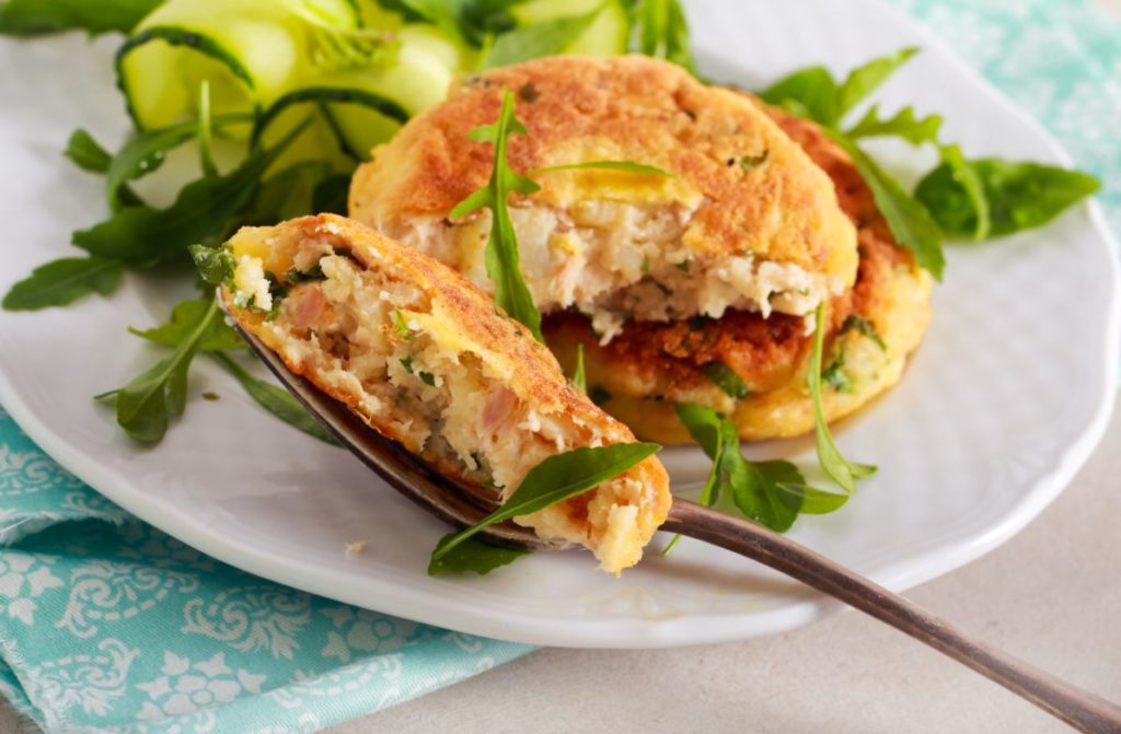 These tasty fishcakes use pantry essentials like tinned tuna and sweetcorn for a Friday night dinner that's low cost but seriously satisfying!