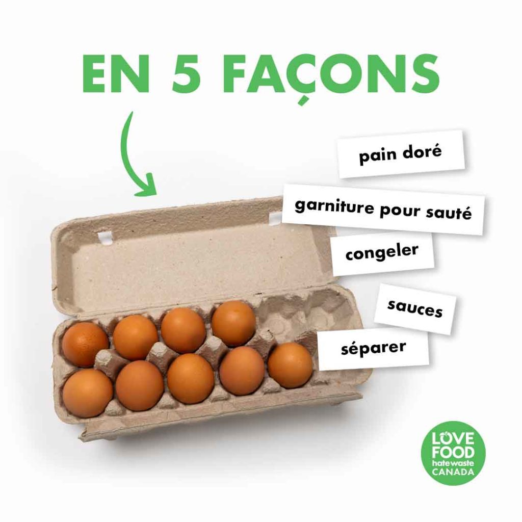 Les œufs EN 5 FAÇONS