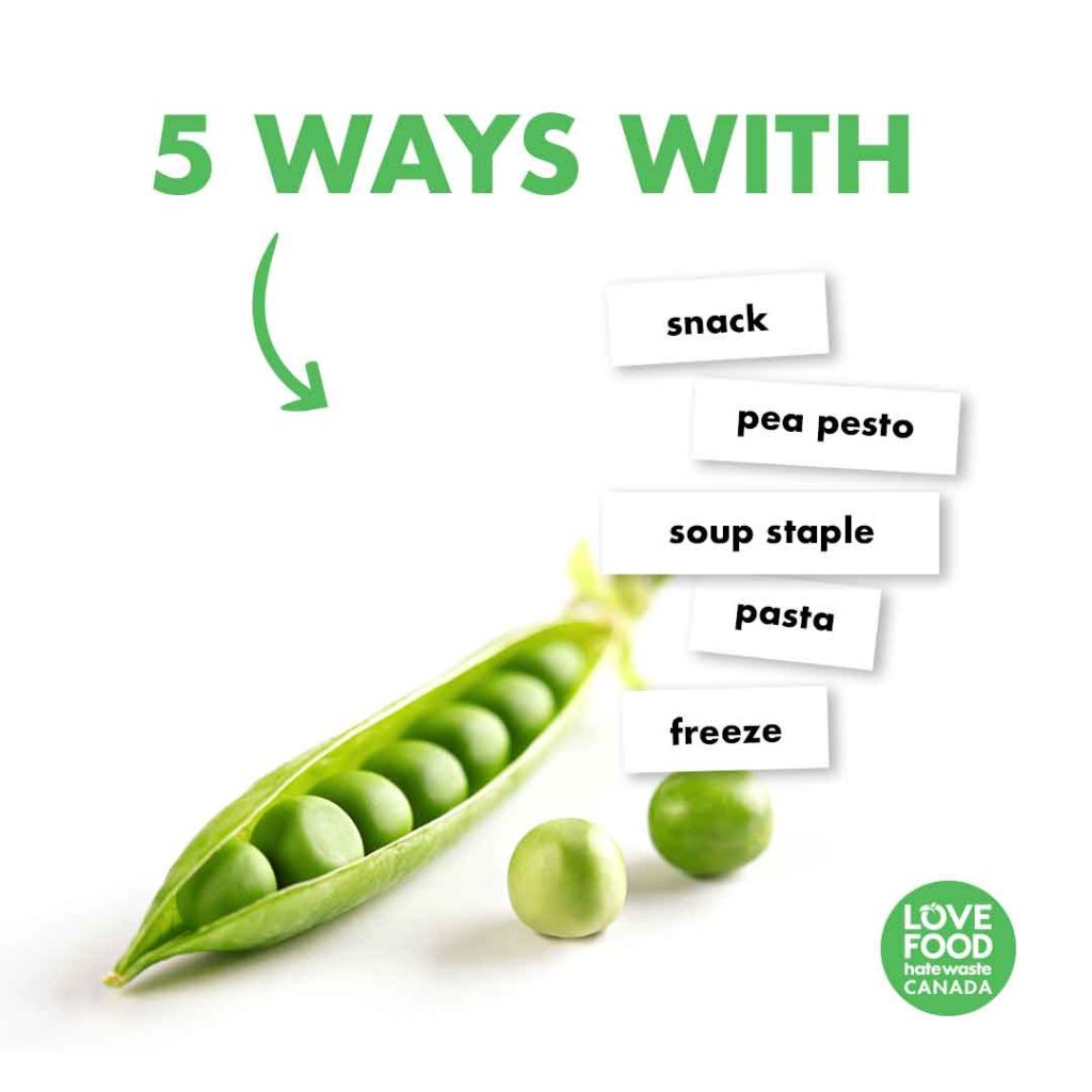 5 Ways with Imperfect Peas