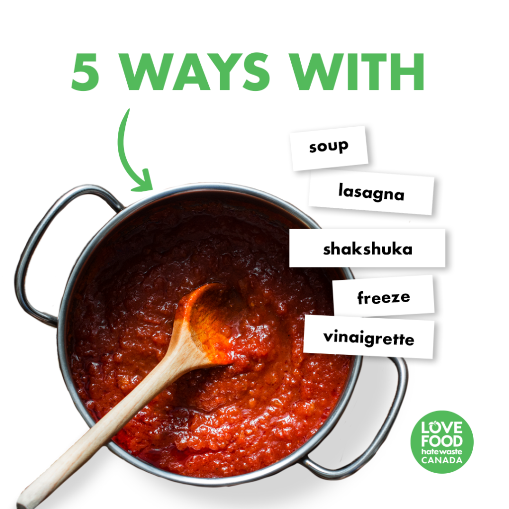 5 ways with Tomato Sauce