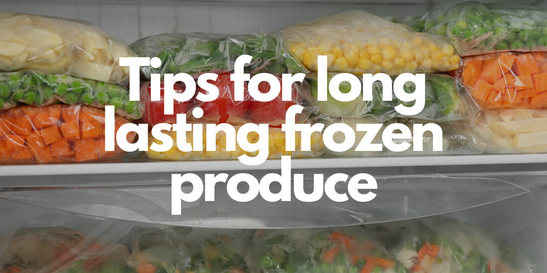 Freezing Seasonal Produce to Reduce Waste