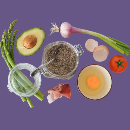 Various half-eaten food items.