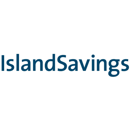 Island Savings logo.