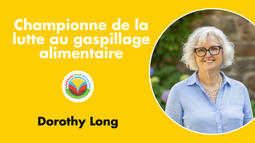 D’un champion anti-gaspillage alimentaire: Dorothy Long