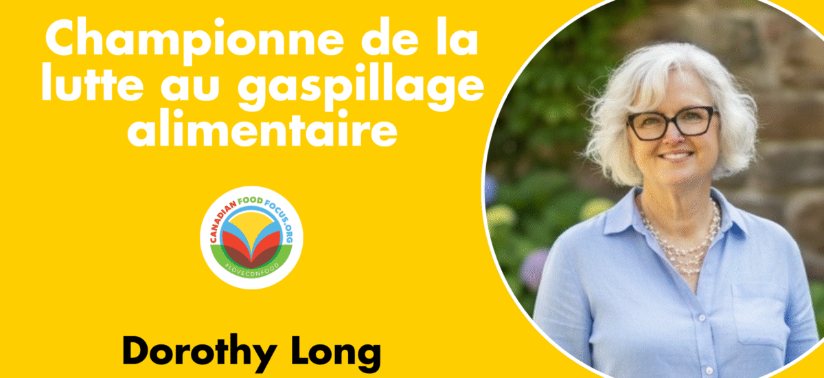 D’un champion anti-gaspillage alimentaire: Dorothy Long