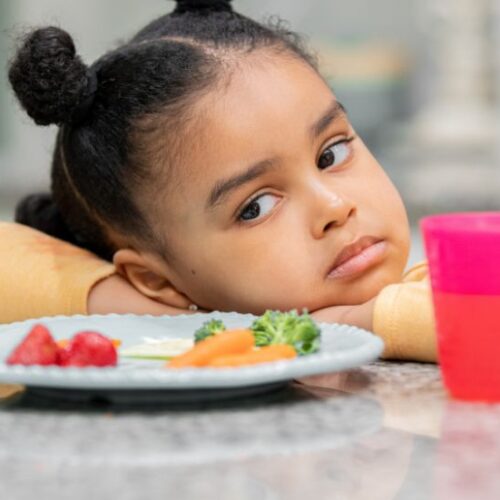 Child's leftovers.