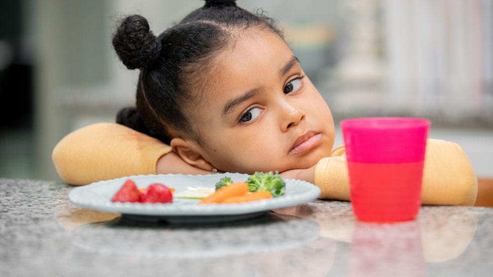 Child's leftovers.