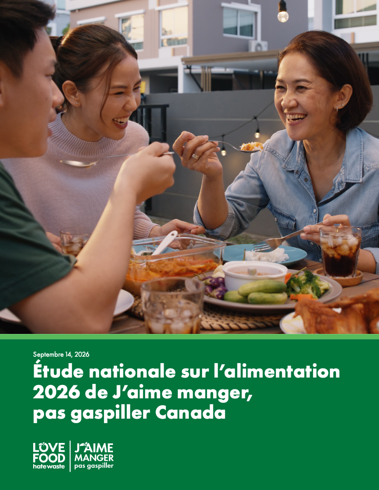 National Food Study report cover - French