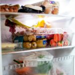 food in a fridge